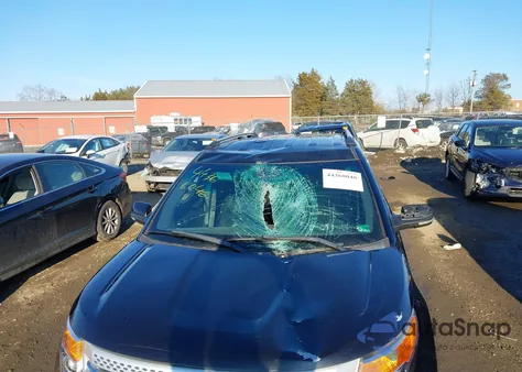 2013 Ford Explorer Xlt z USA, uszkodzony, nr VIN 1FM5K8D88DGA95950